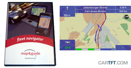 Map&Guide Fleet Navigator 5.2 (Europe incl. East-Europe, Speech, TMC) [PDA/PC] [<b>SPECIAL</b>]