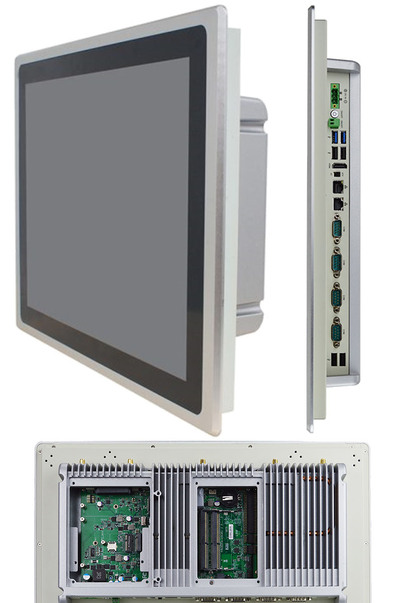 Jetway HPC156C-DCP1135G7 Panel-PC (15.6" TFT, Touch Panel, Intel i5-1135G7, 12-36V DC) <b>[LFTERLOS]</b> 